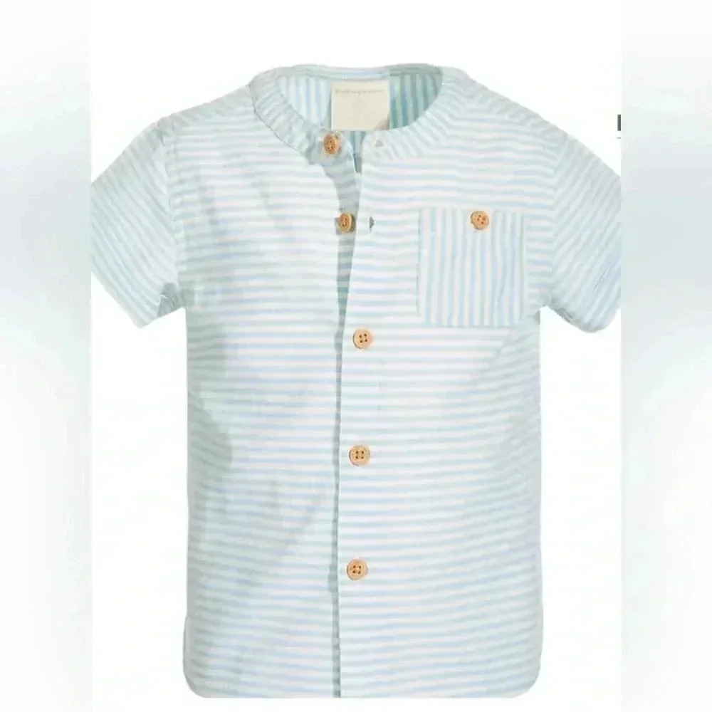 First Impressions Baby Boy's Striped  Shirt Size 12 Month